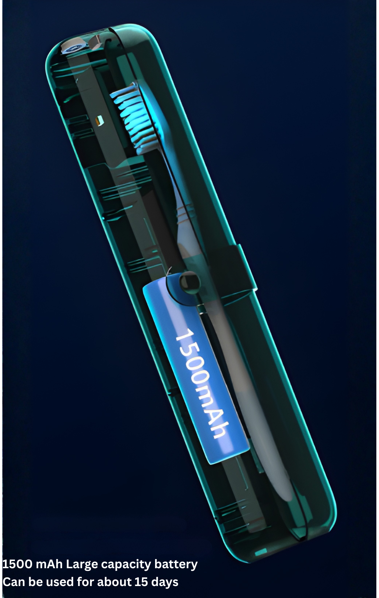 Portable UV Toothbrush Sterilizer Case