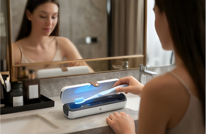 Portable UV Toothbrush Sterilizer Case