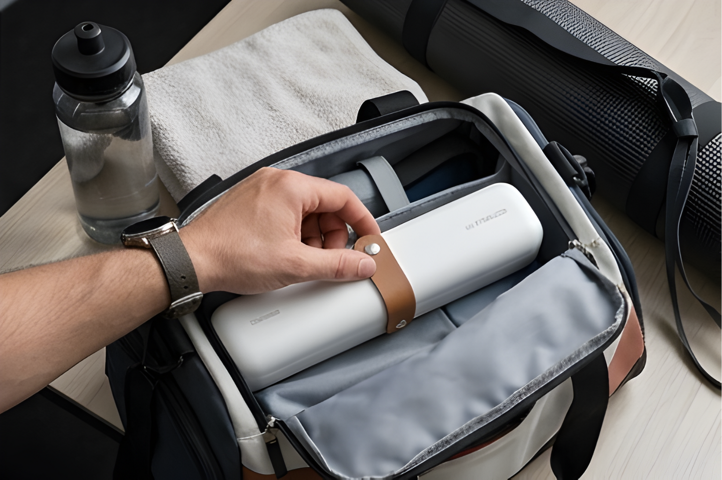 Portable UV Toothbrush Sterilizer Case
